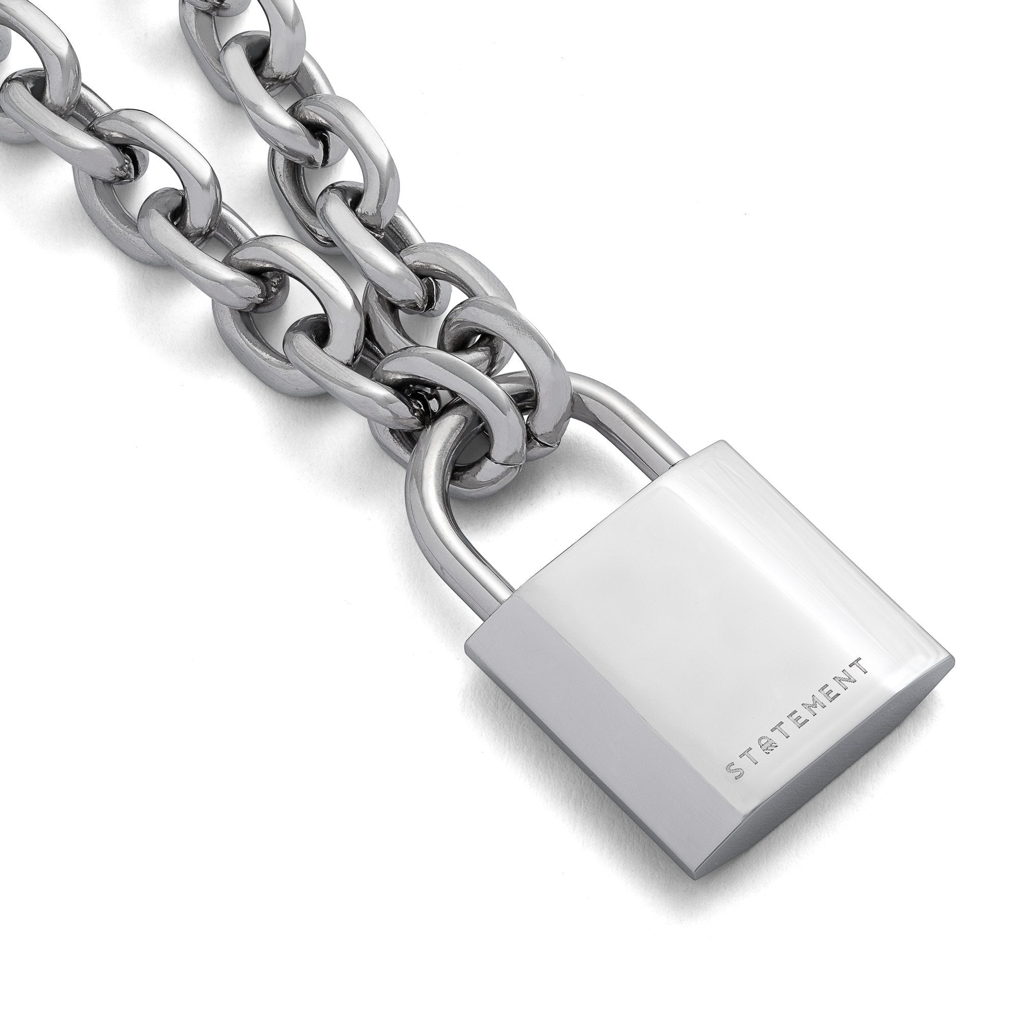 Padlock necklace online mens