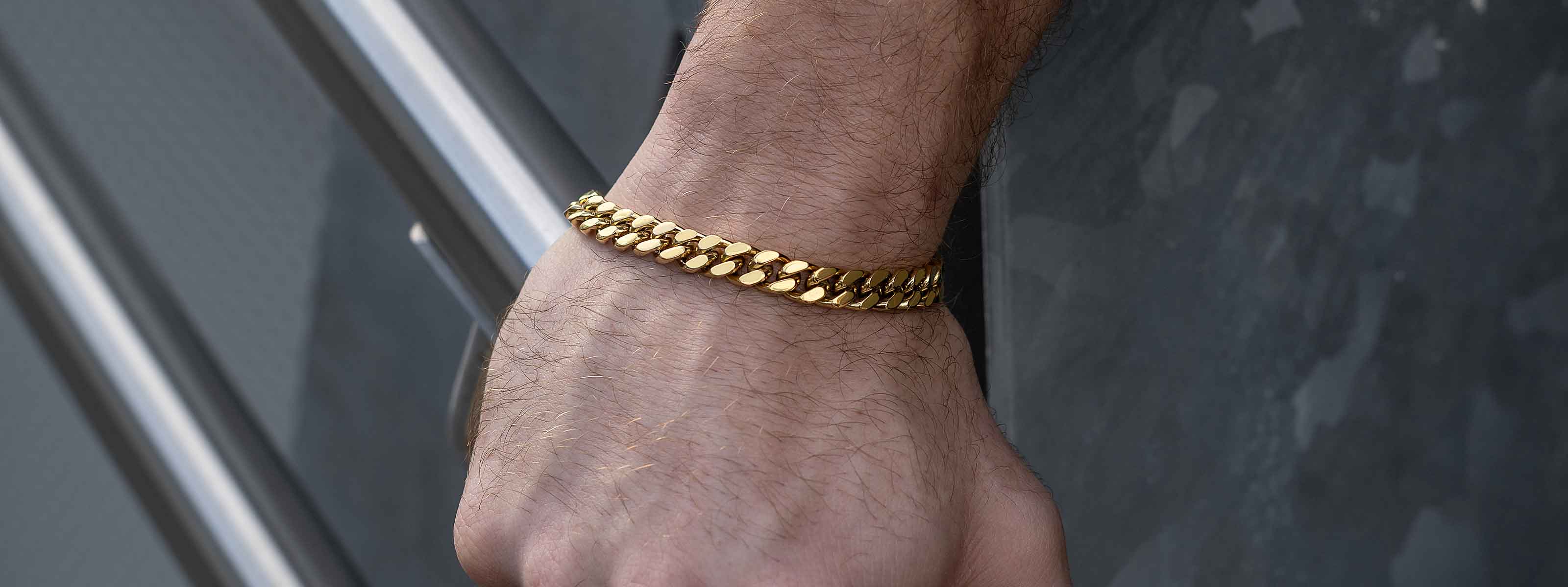 Mens Gold Bracelets