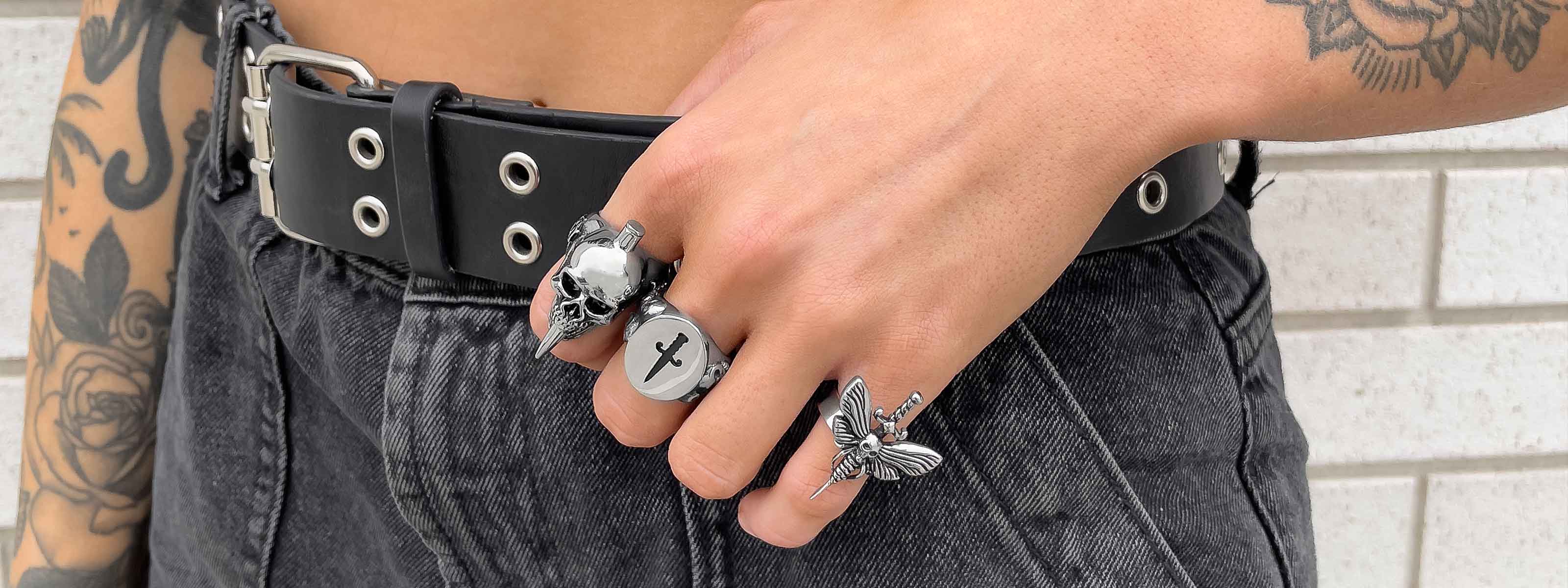 Womens Silver Rings