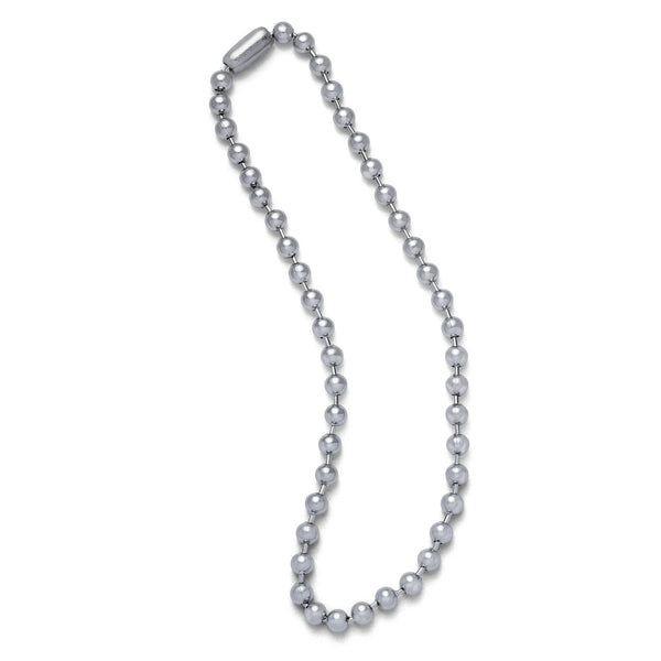 90's Vintage Ball Chain Necklace In Stainless Steel By Statement ...